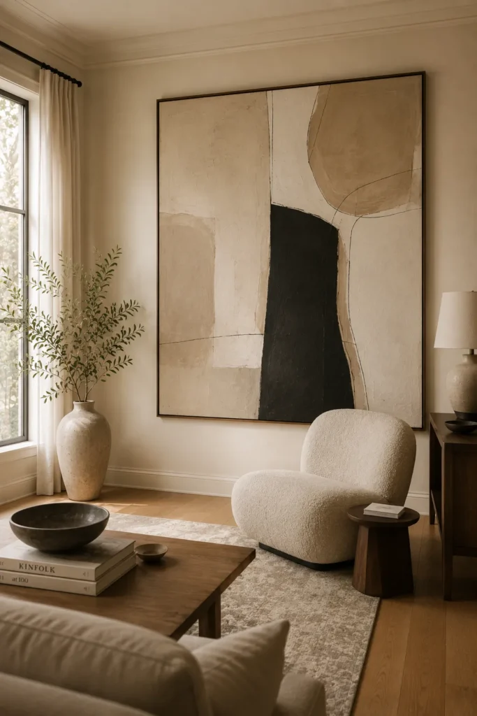 Oversized Statement Art