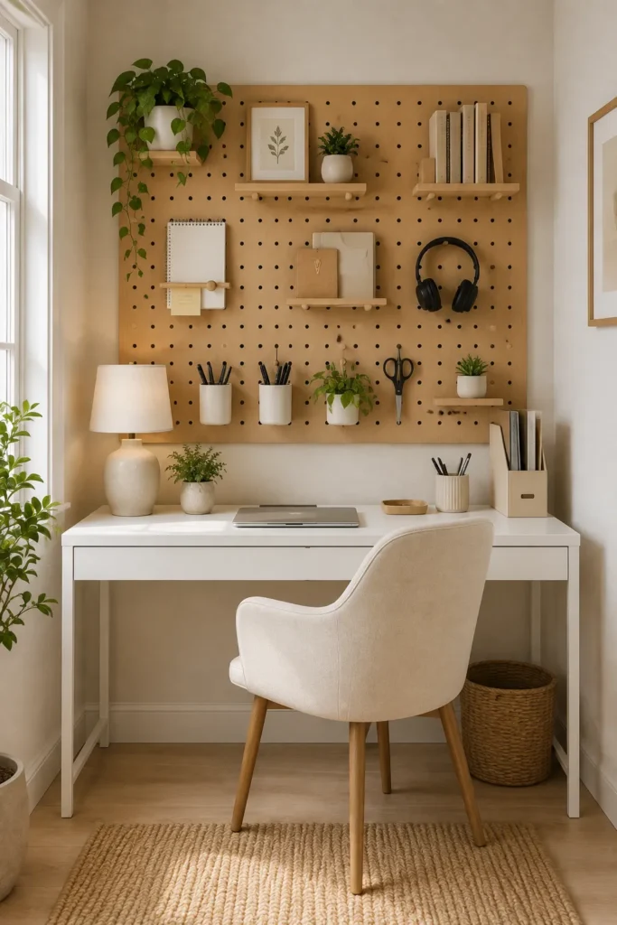 Pegboard Organization