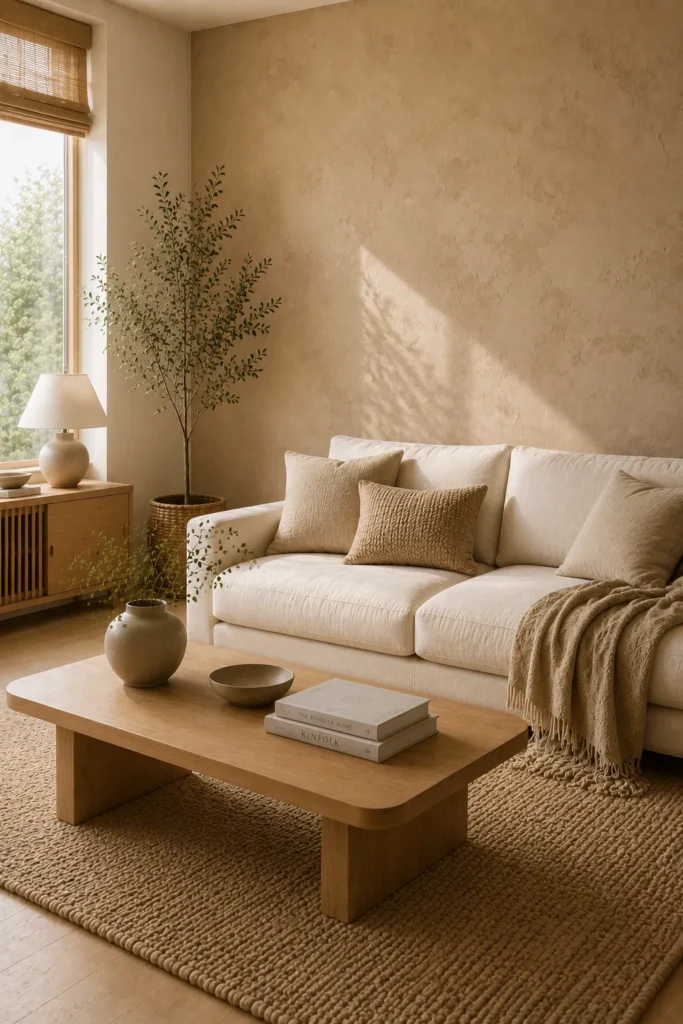 Plaster Accent Wall