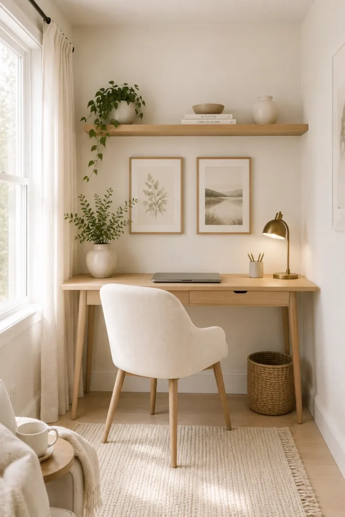 Scandinavian Study Nook