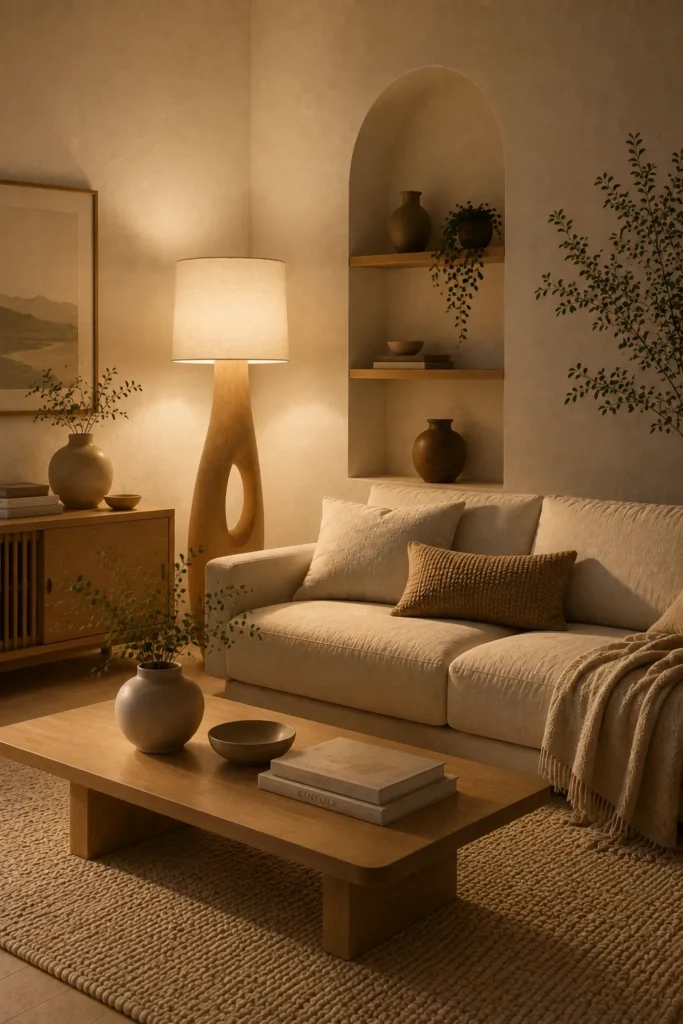Sculptural Floor Lamp