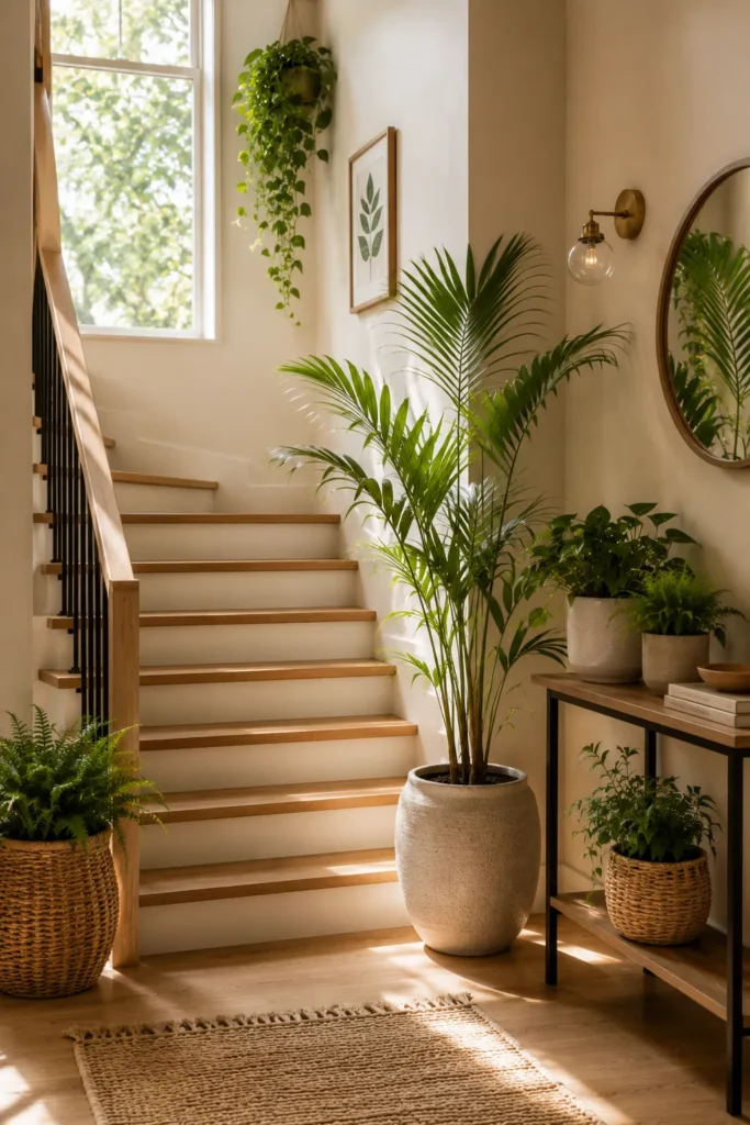 Stair Landing Greenery