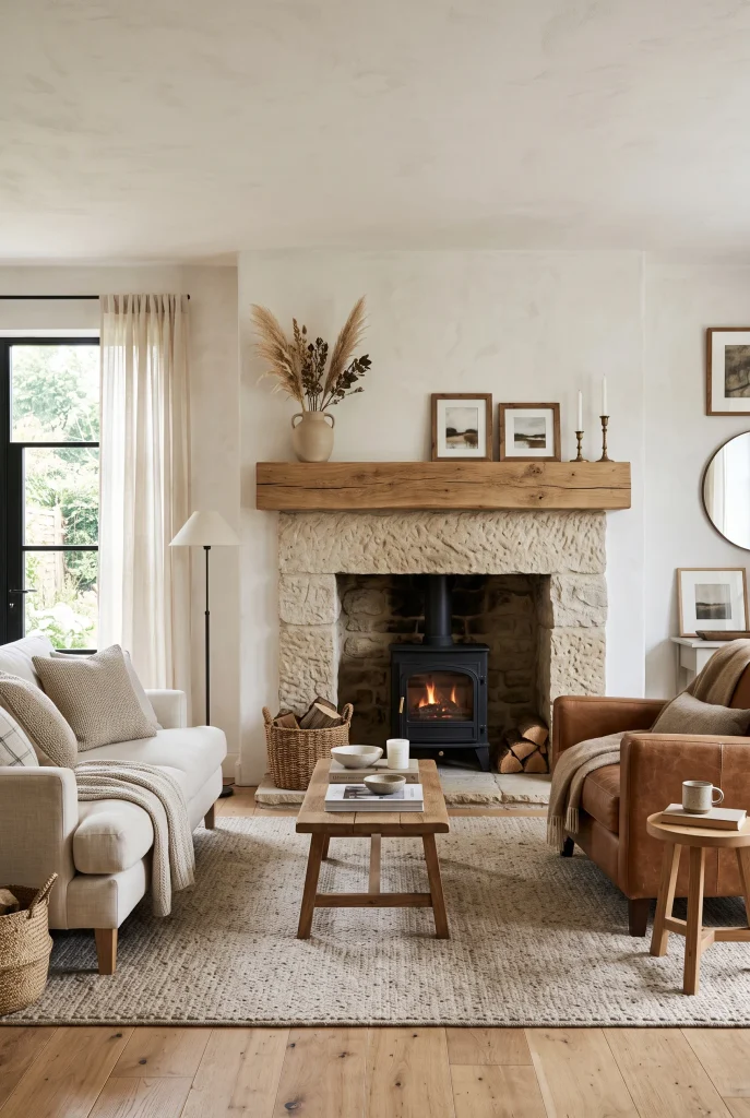 Statement Wood Mantel
