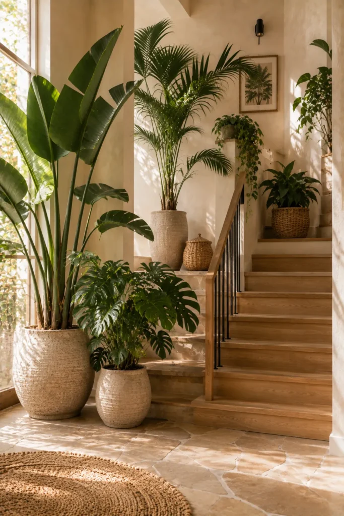 Tropical Stair Landing