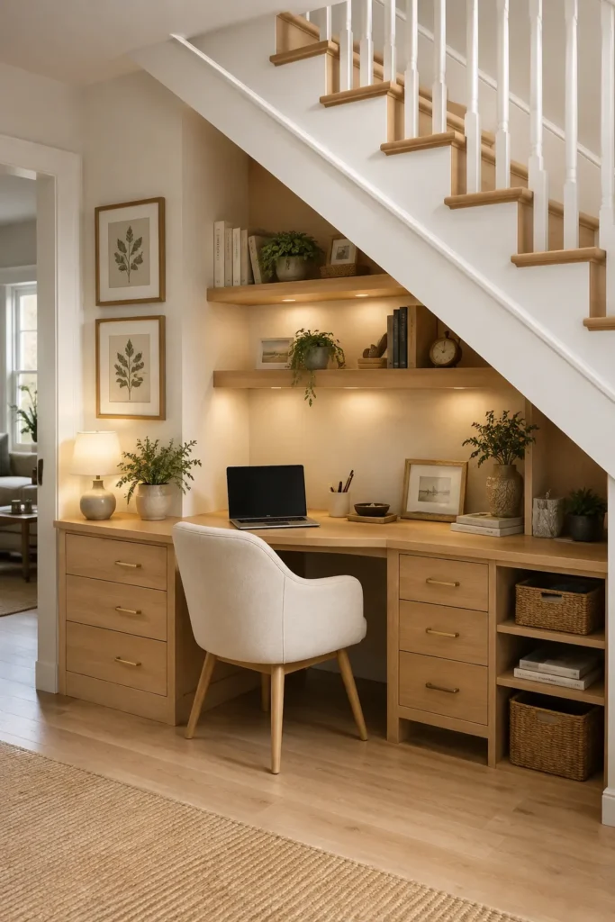 Under-Stair Workspace