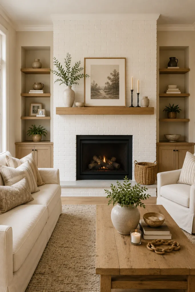 White Brick Surround