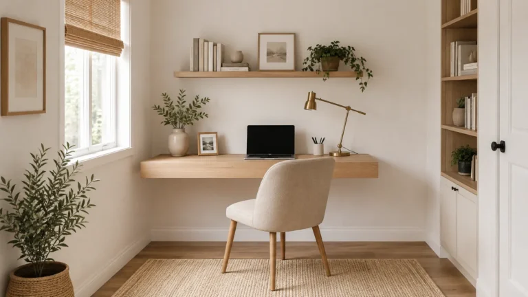 home office setup ideas for small spaces