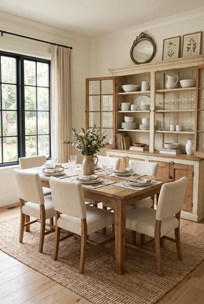 Antique Farmhouse Hutch