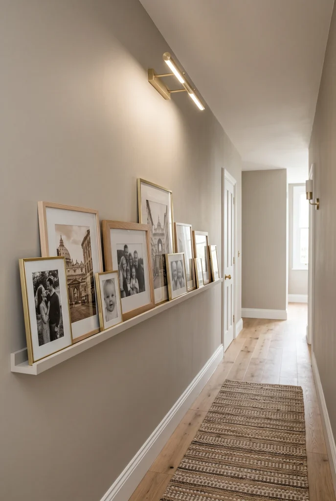 Architectural Baseboard Picture Ledge