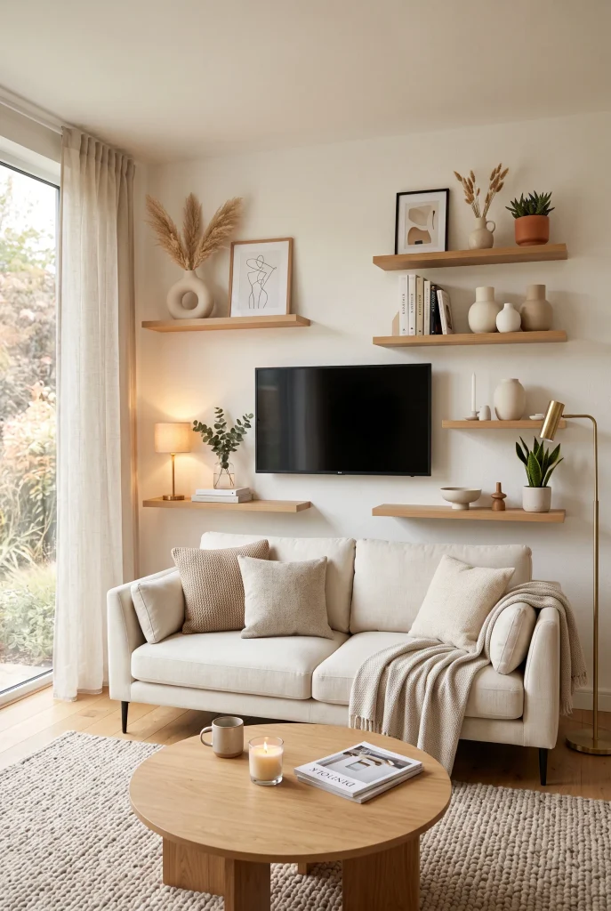 Asymmetrical Shelving