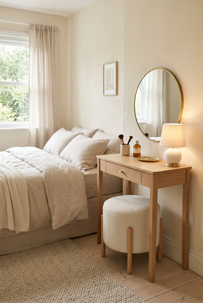 Bedside Vanity Table