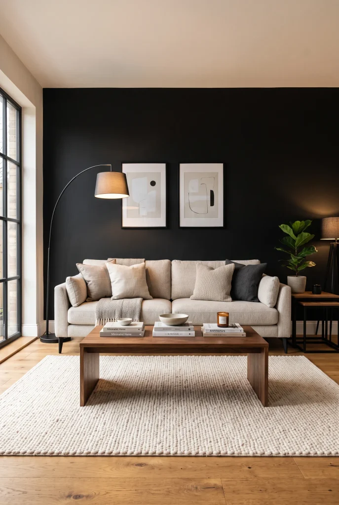 Black Accent Walls