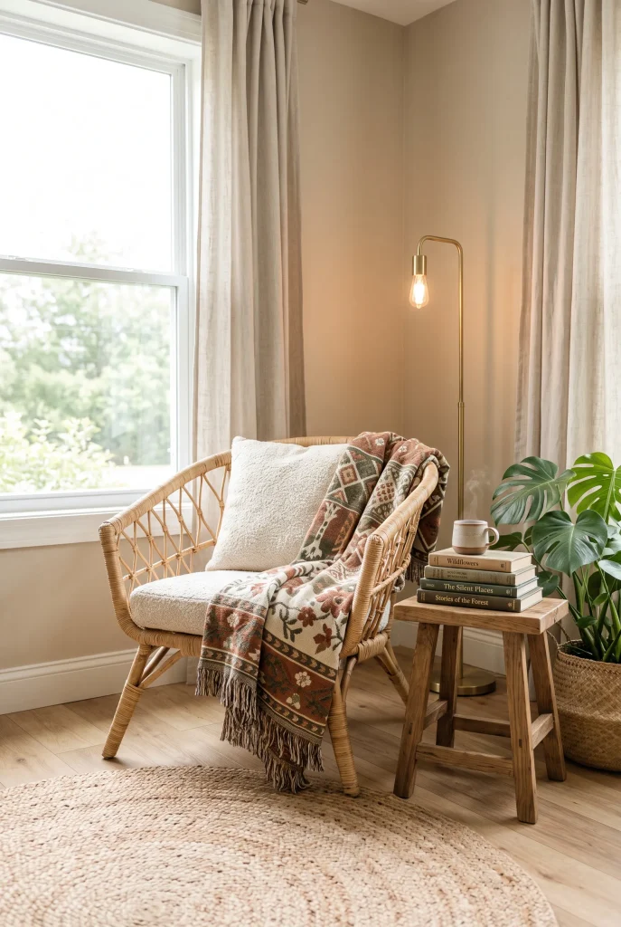 Boho Reading Nook