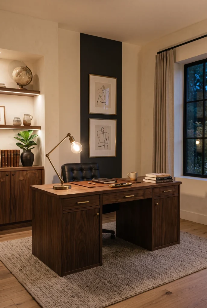 Brass Desk Lighting