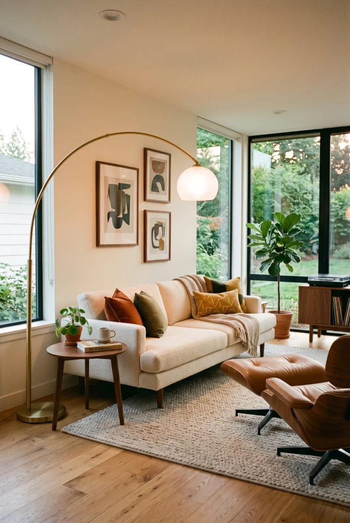 Brass Floor Lamp