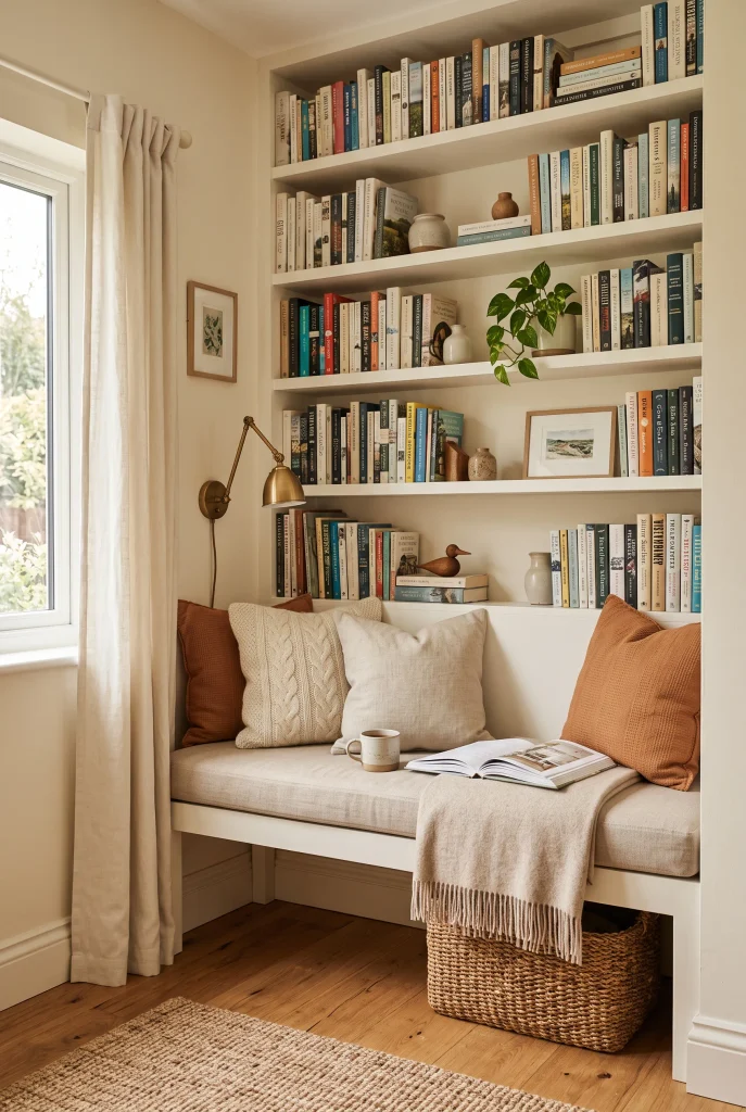 Built-In Book Nook
