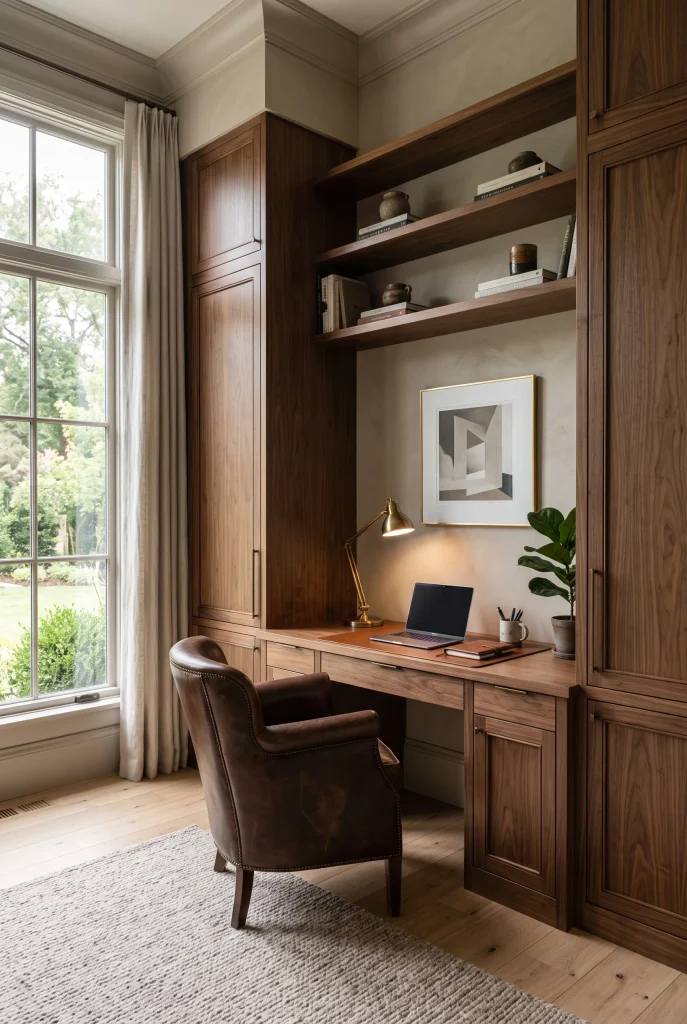 Built-In Desk Nook