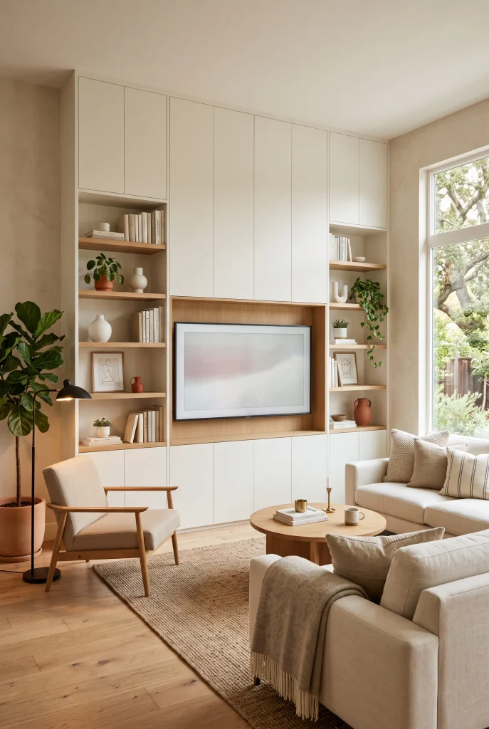 Built-In Media Wall