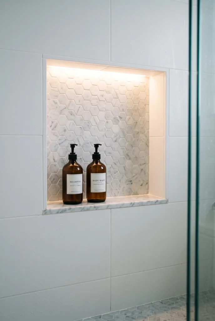 Built-In Shower Niches