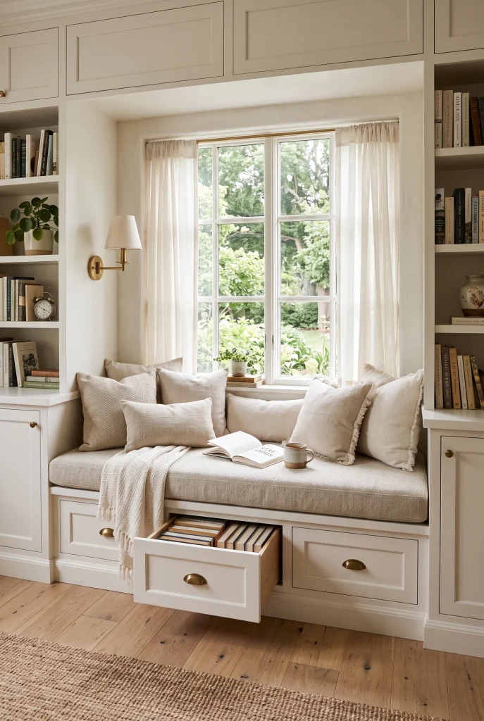 Built In Window Bench
