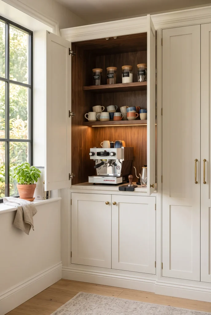 Cabinet Coffee Station
