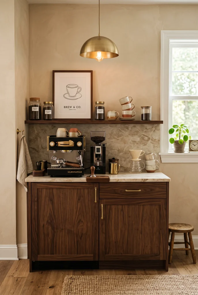 Café-Inspired Setup