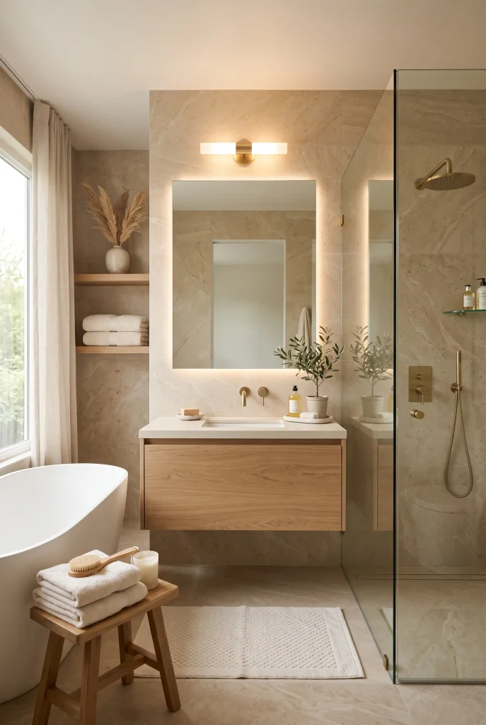 Calm Neutral Bathroom
