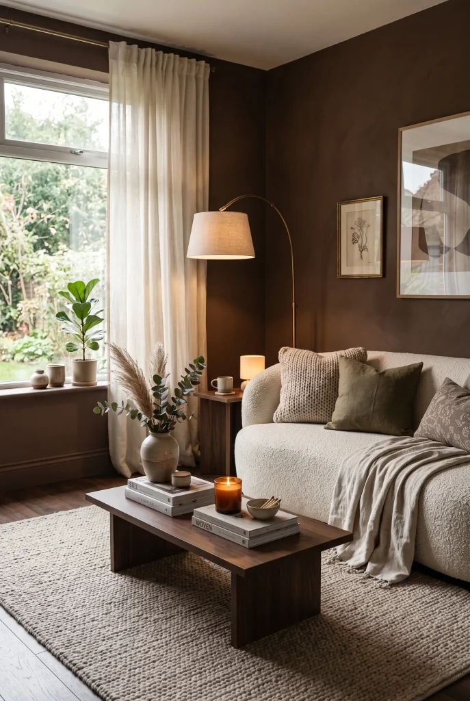 Chocolate Brown Walls