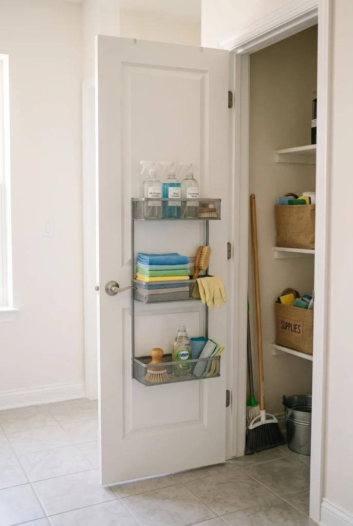 Cleaning Supply Rack