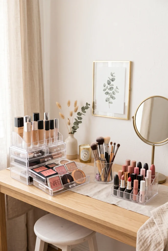 Clear Cosmetic Cases