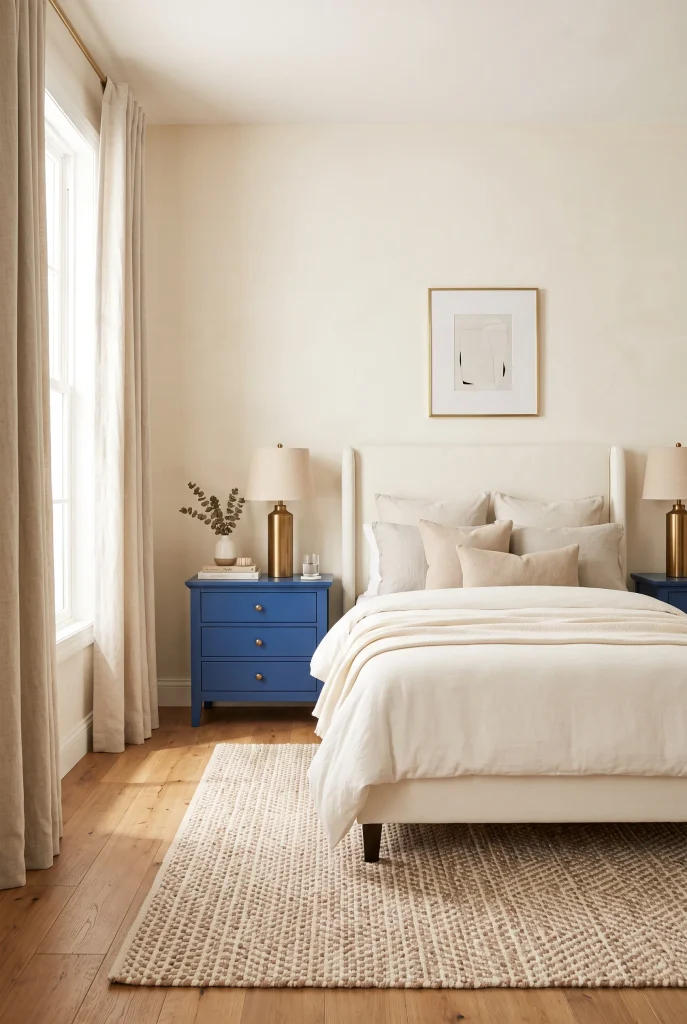 Cobalt Blue Nightstands