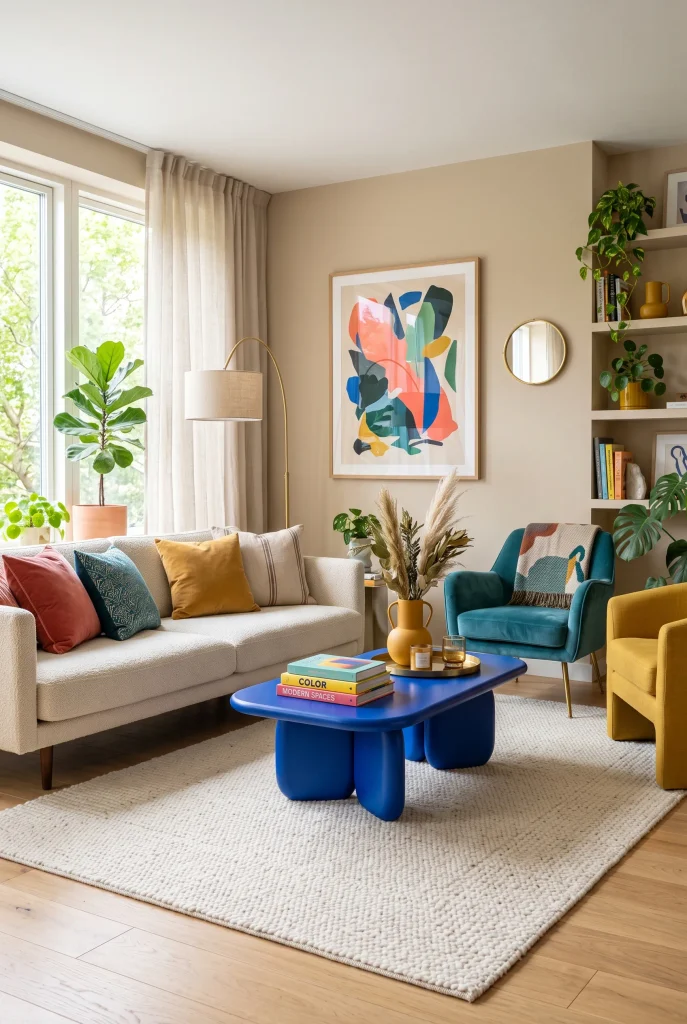 Colorful Coffee Table