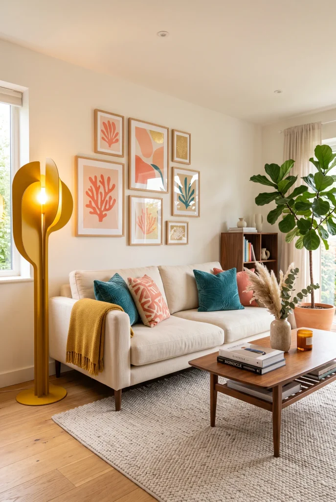 Colorful Floor Lamp