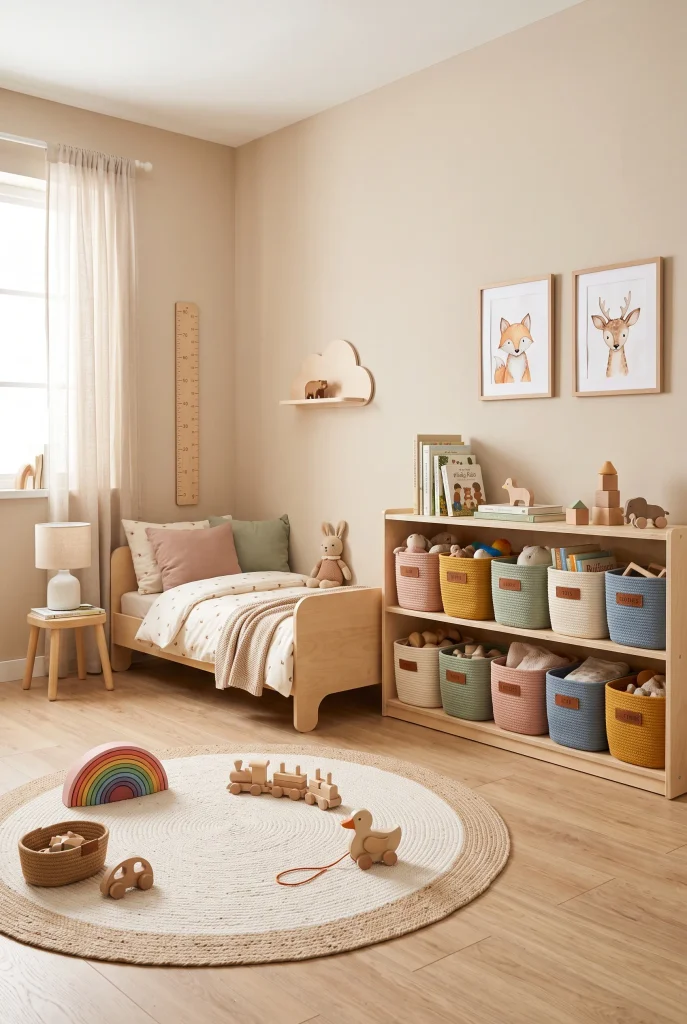 Colorful Storage Bins