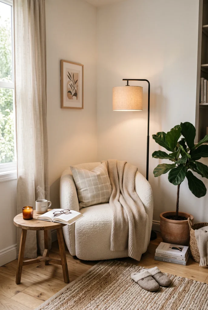 Corner Reading Nook