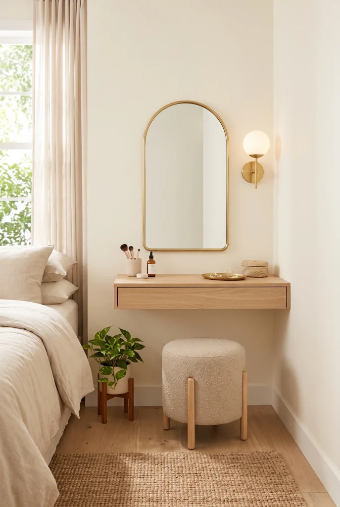Corner Vanity Nook