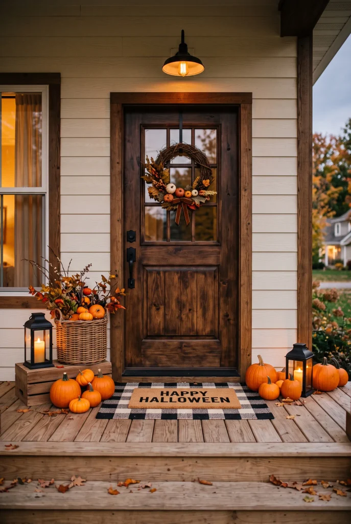 Cozy Halloween Mat