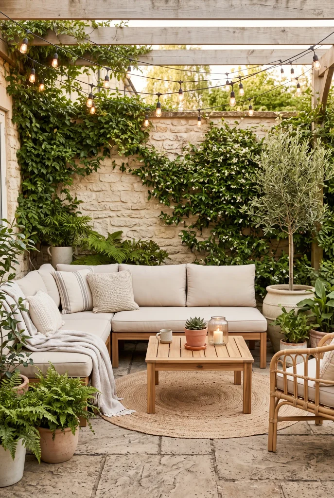 Cozy Outdoor Lounge