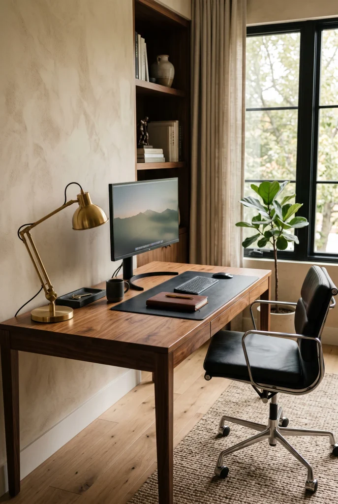 Curated Desk Styling