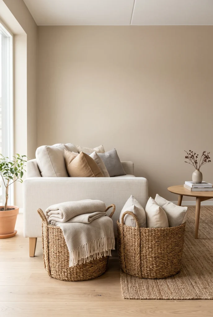 Decorative Basket Storage