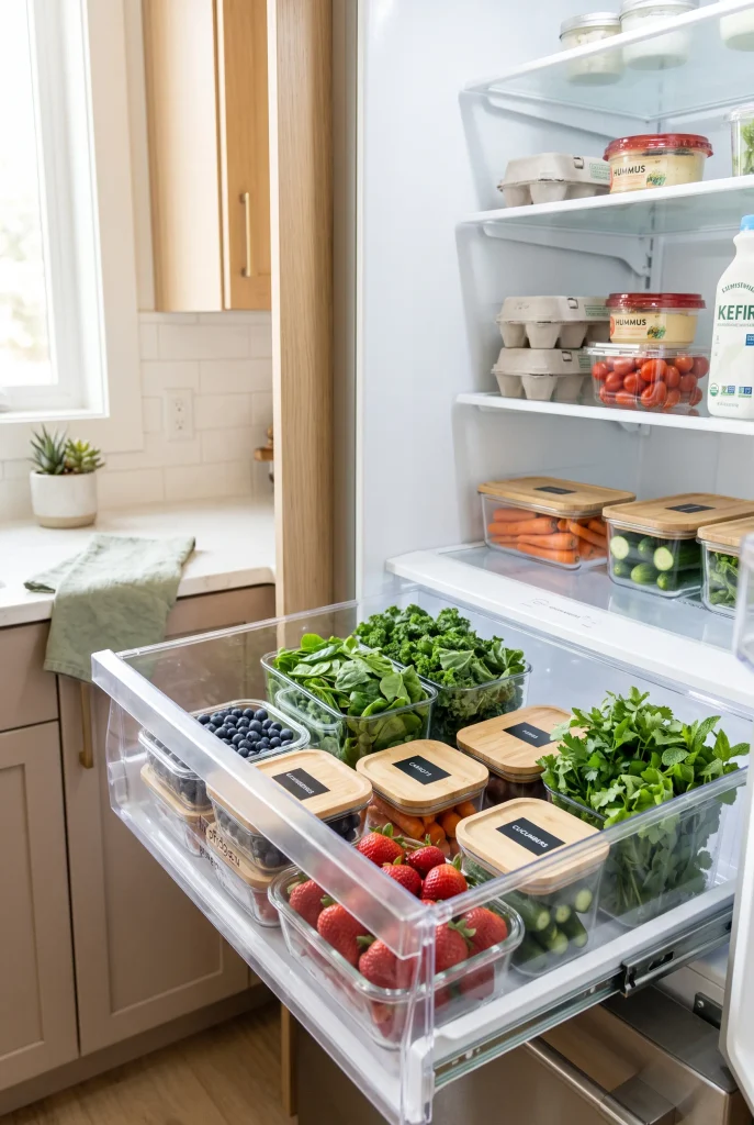 Dedicated Produce Drawer