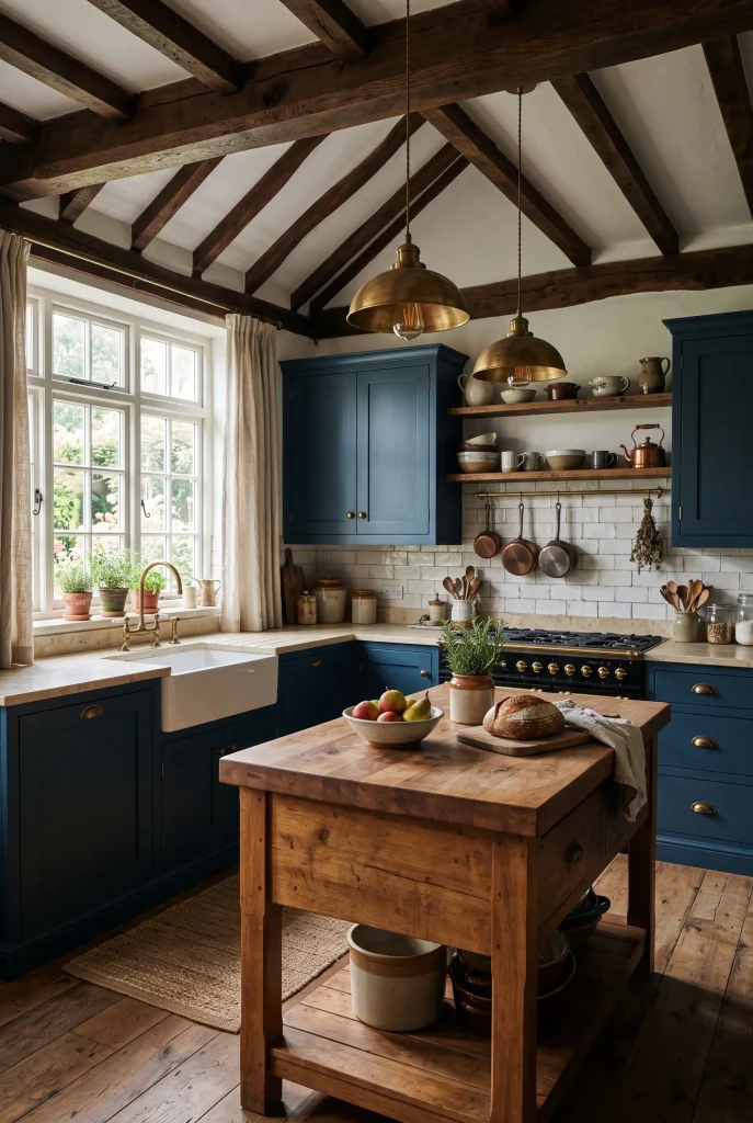 Deep Blue Cabinetry