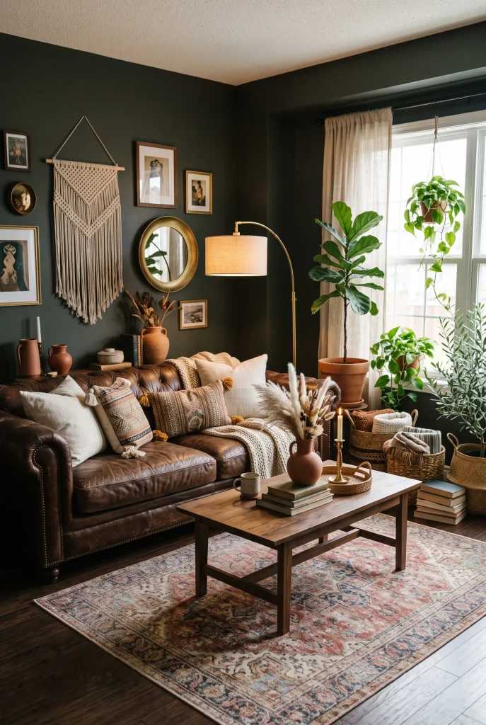Deep Brown Leather