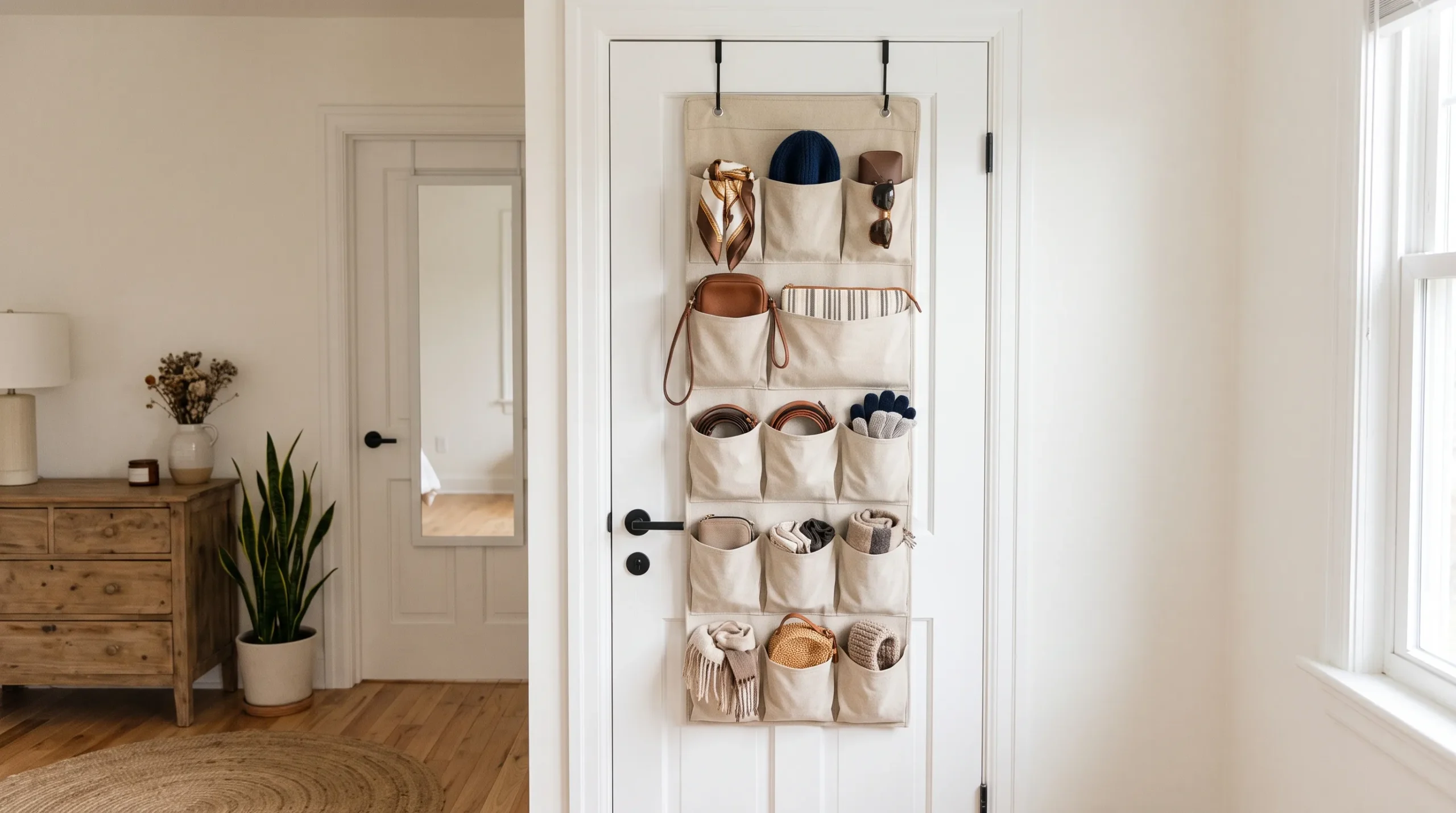 Door storage ideas