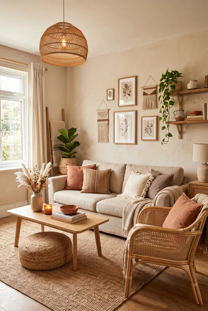 Earthy Layered Seating