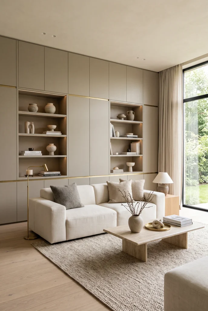 Elegant Built-In Storage