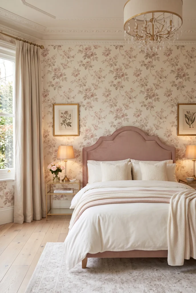 Elegant Floral Wallpaper