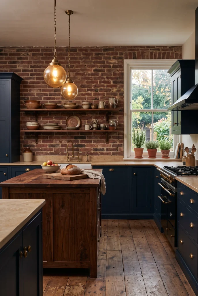 Farmhouse Brick Wall