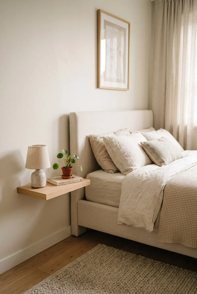 Floating Bedside Shelf