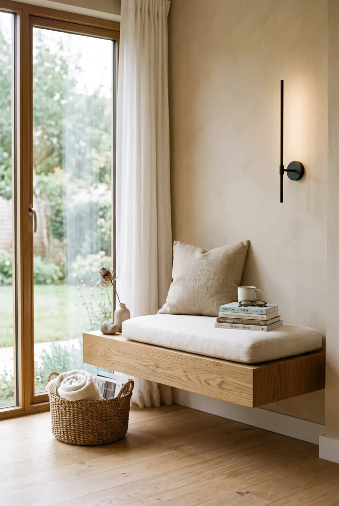 Floating Bench Nook